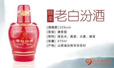 清香型白酒代表