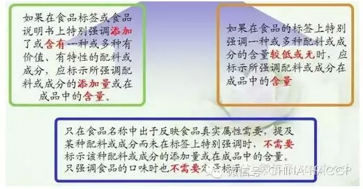 对“配料的定量标示”的要求.webp