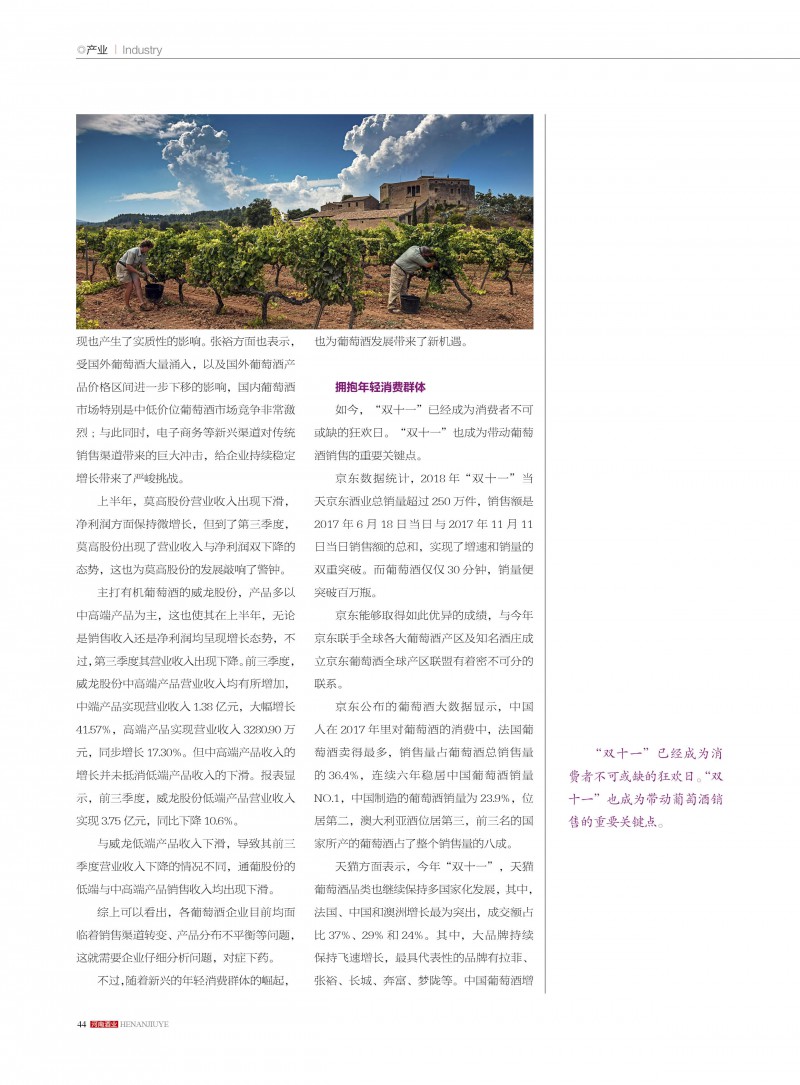 河南酒业2018年第6期44